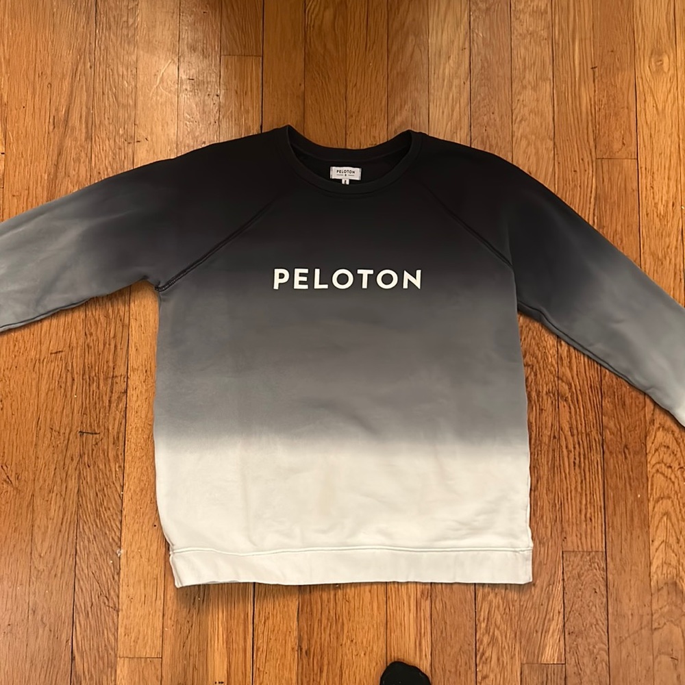 Tie dye peloton sweatshirt (small)